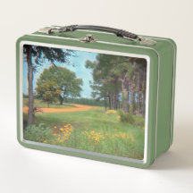 Lunchbox de Paisagem da Floresta Retroativa