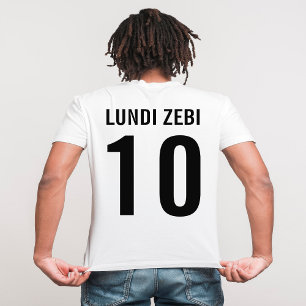 Lundi Zebi Número 10 Camisa Hilária Francesa