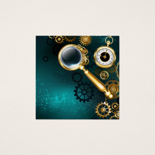 Lupa no estilo Steampunk (Frente)
