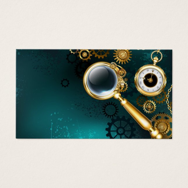 Lupa no estilo Steampunk (Frente)