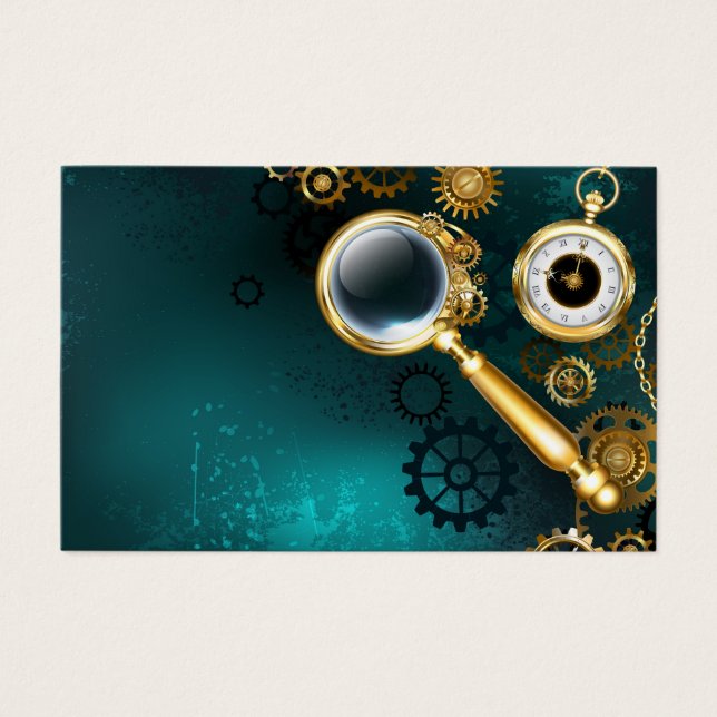 Lupa no estilo Steampunk (Frente)
