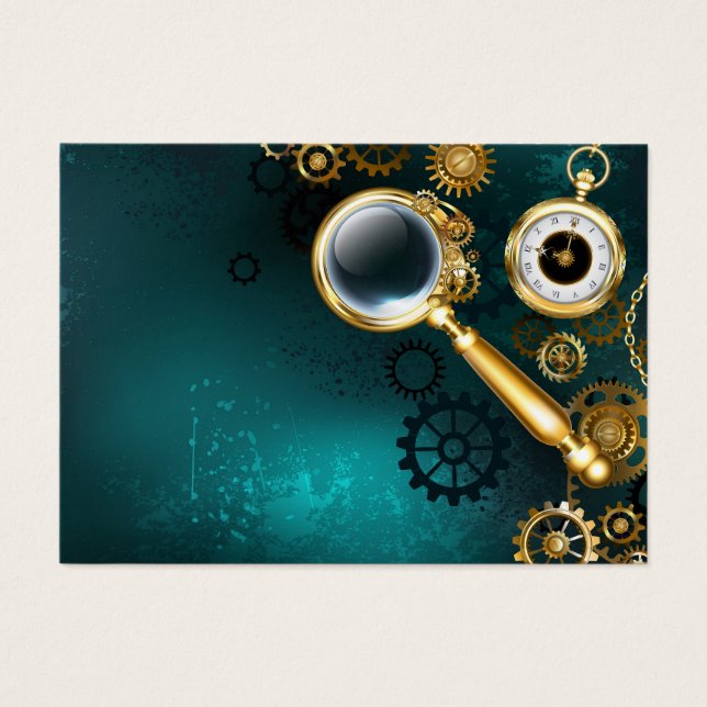 Lupa no estilo Steampunk (Frente)