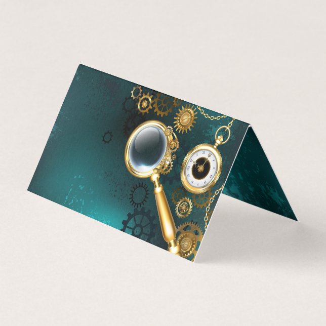Lupa no estilo Steampunk (Frente)