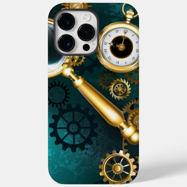 Lupa no estilo Steampunk (Verso)