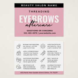 Lúpulo Rosa Moderno, Threading Eyebros, depois do