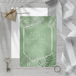 Lush Palm Leaf Chá de panela Moss Green ID956