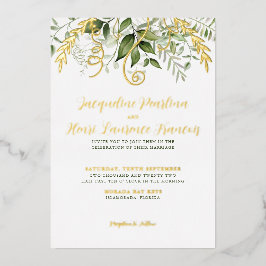 Lush Tropical Greenerescing Wedding