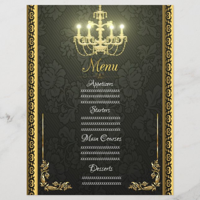 Lustre dourado (Frente)