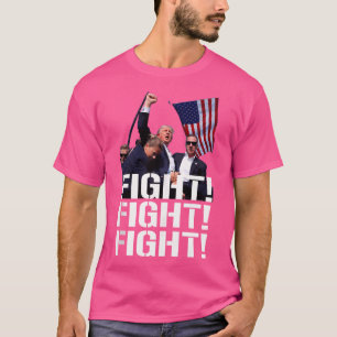 Luta Contra A Camisa Para Donald Trump Fan Gift