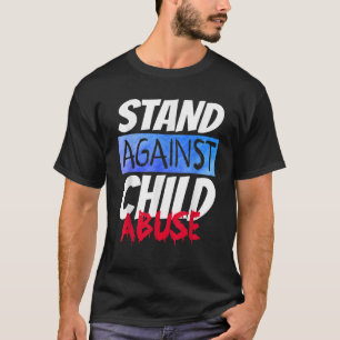 Luta contra o abuso de crianças Camisa Azul