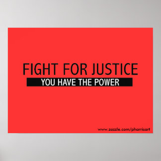 Luta pela Poster de Justiça