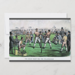 Luta pelo excelente para o campeonato, Boxing Vint