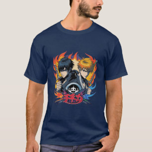 Lutadores de Chamas Gêmeas Camiseta Épica de Ani