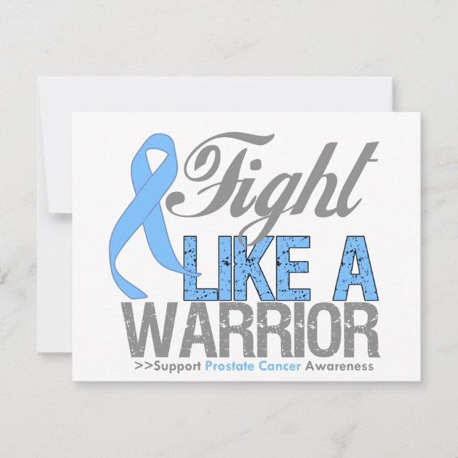 Lutar como um Cancer de próstata guerreiro (Frente)
