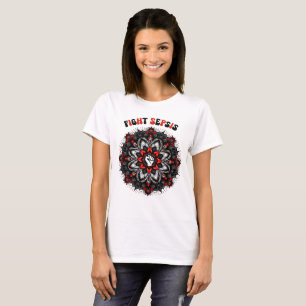 Lute contra a camiseta Sepsis Hoodie