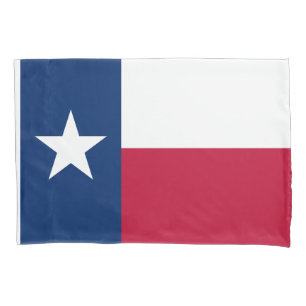 Luva da fronha de almofada da bandeira do Texan