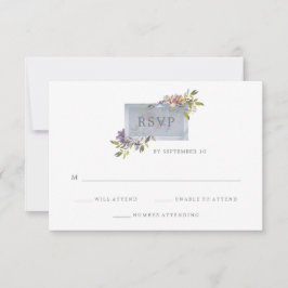 Luxe Floral | Resposta de Casamento em Aquarela Ve