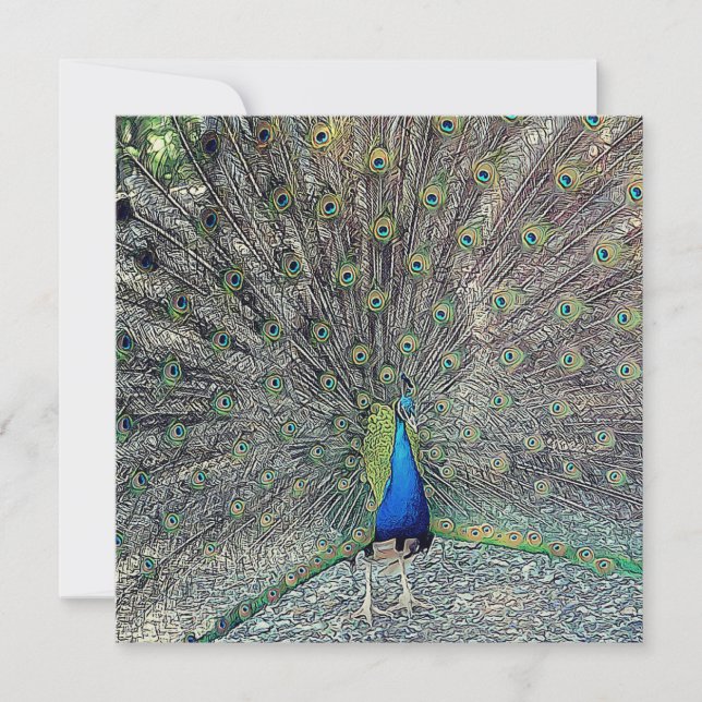 Luxe: Perolize o Shimmer 5,25" x 5,25" convite (Frente)