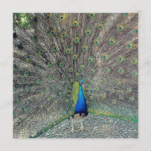 Luxe: Perolize o Shimmer 5,25" x 5,25" convite