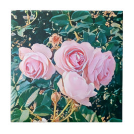 luxe romantic flowers botanical wallpaper