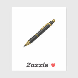 Luxo Adesivo de Lápis de Desenho de Designer Doura