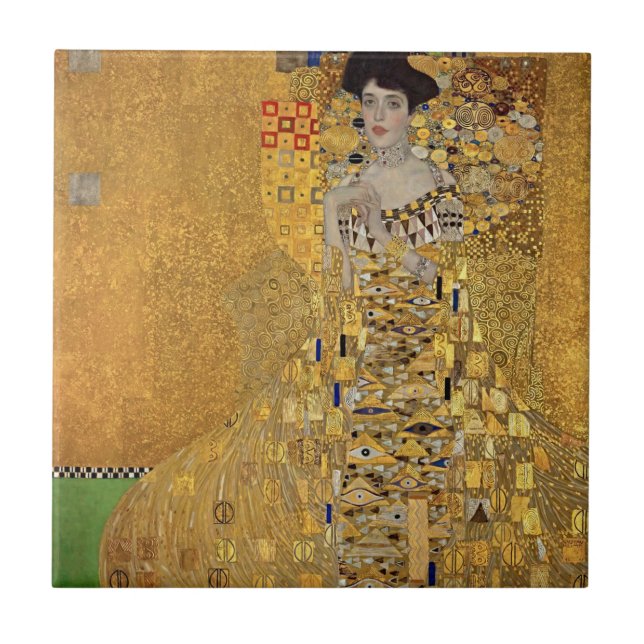 Luxo elegante com o retrato de Gustav Klimt (Frente)