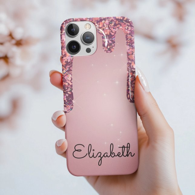 Luxo em Ouro Rosê com Glitter Iridescente (Criador carregado)