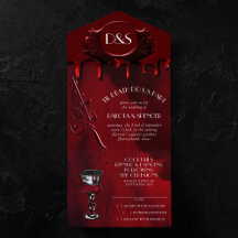 Luxo Gótico | Casamento de sangue preto e vermelho