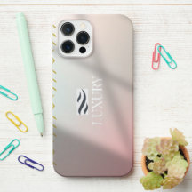 Luxo: iPhone 12 Pro Max Premium Caso de Marca