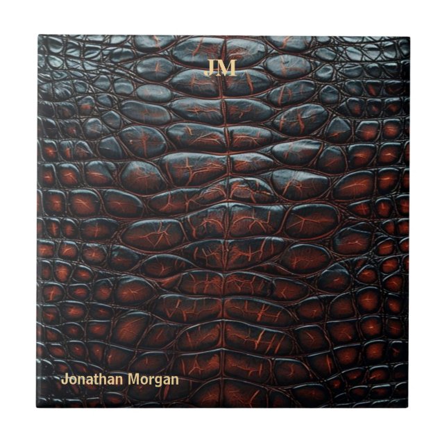 Luxury Executive Monogram Premium Leather  (Frente)