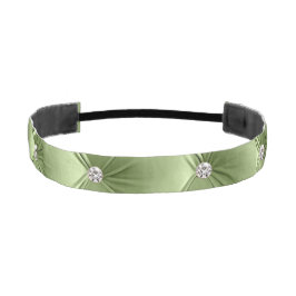 Luxury Glam Sage Green Faux Velvet