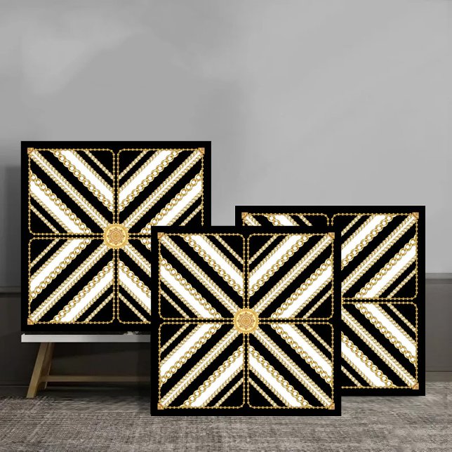 Luxury Gold Chain and Pearl Elegant Baroque design (Criador carregado)