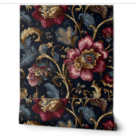 Luxury Indian Floral Wallpaper Vintage Royal