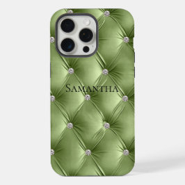 Luxury Sage Aquecido Velvet Verde