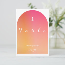 Luxury Weding Modern Boho Arch Sunset Ombre
