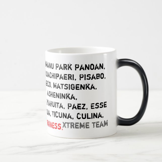 luz à caneca da escuridão (Direita)