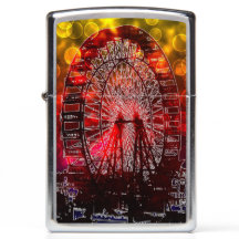 Luz Bokeh Chicago Feira Mundial Isqueiro Zippo