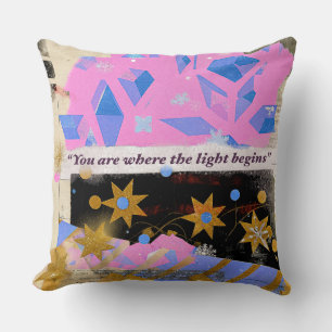 Luz Começa – Almofada de Arte