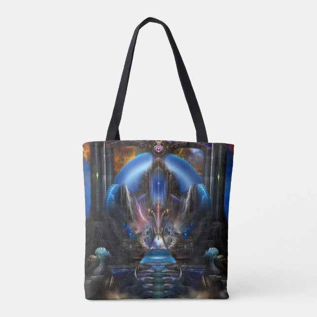 Luz Da Antiga Sabedoria Tote Bag (Verso)