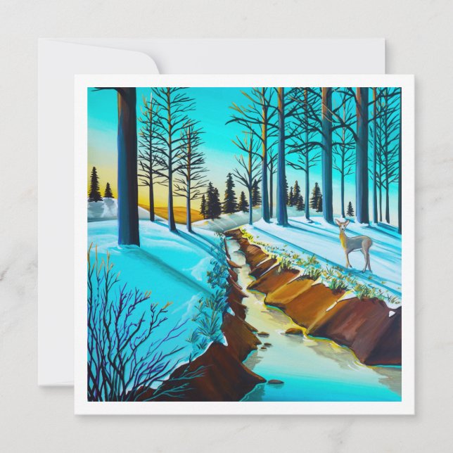 Luz da primeira manhã - Mini Impressão (Frente)