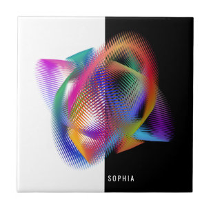 Luz de cor arco-íris