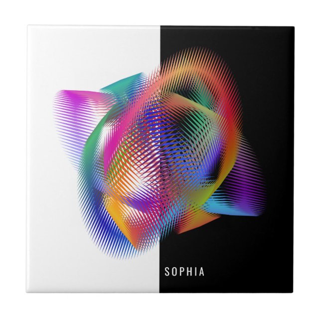 Luz de cor arco-íris (Frente)