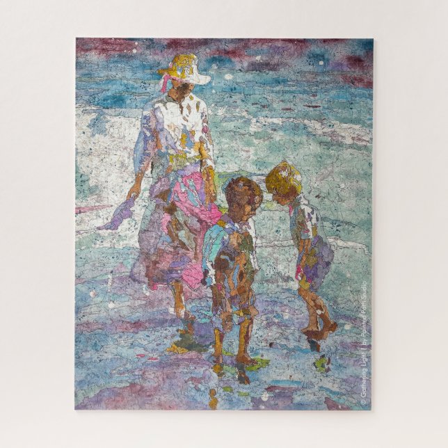 Luz de Reunião © – Quebra-cabeça de Arte Fina (Vertical)