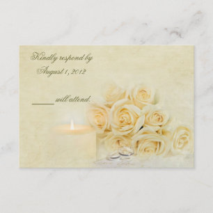 Luz de vela RSVP