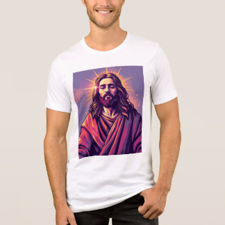 Luz do Mundo: Jesus em Tee Gráfico de Robe