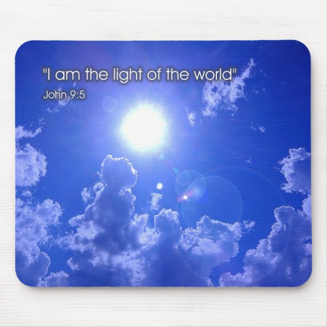 Luz do mundo - mousepad (Frente)