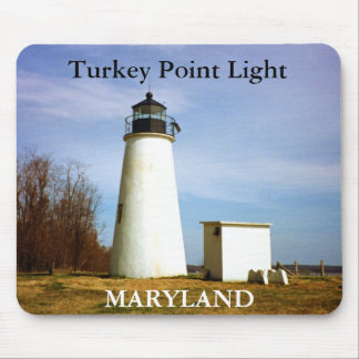 Luz do ponto de Turquia, Maryland Mousepad