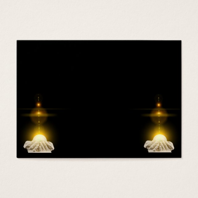 Luz espiritual em mãos atadas (Frente)