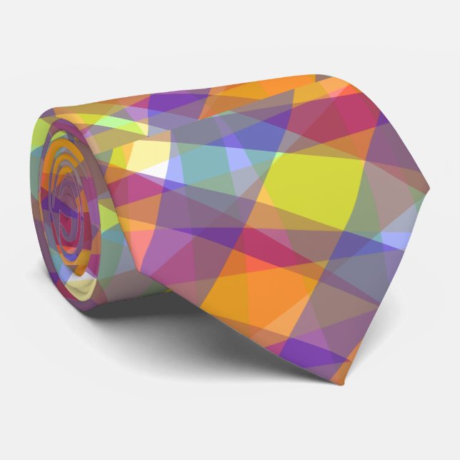 Luz Geométrica - Gravata (Rolled)