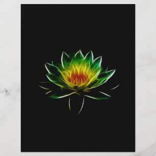Luz interna l arte abstracta de Lotus